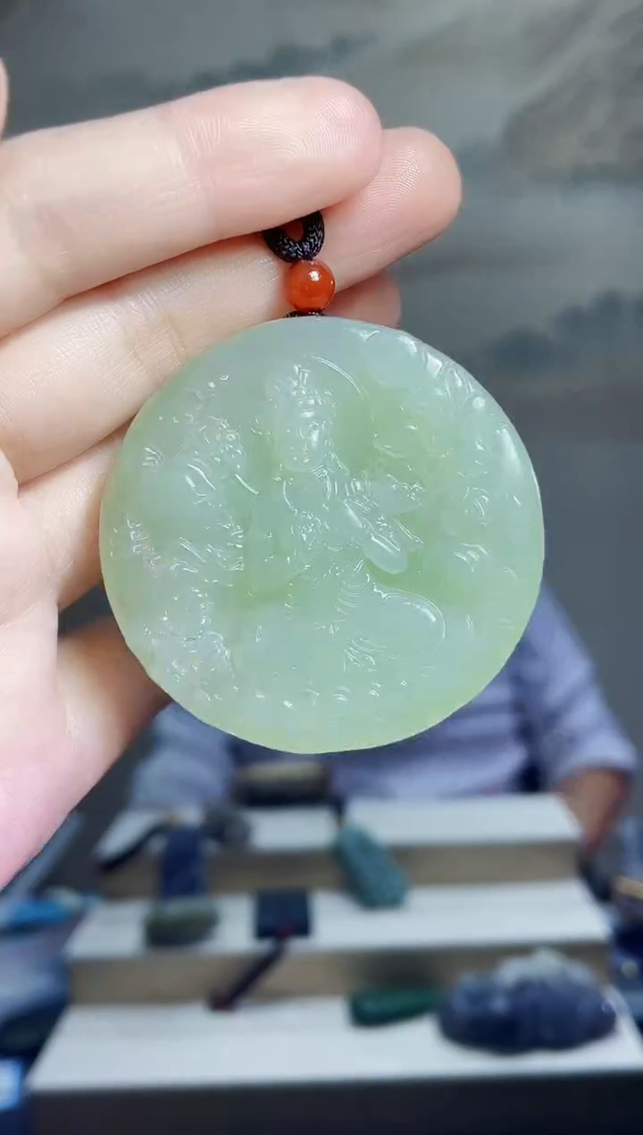 颈饰未镶嵌和田玉1