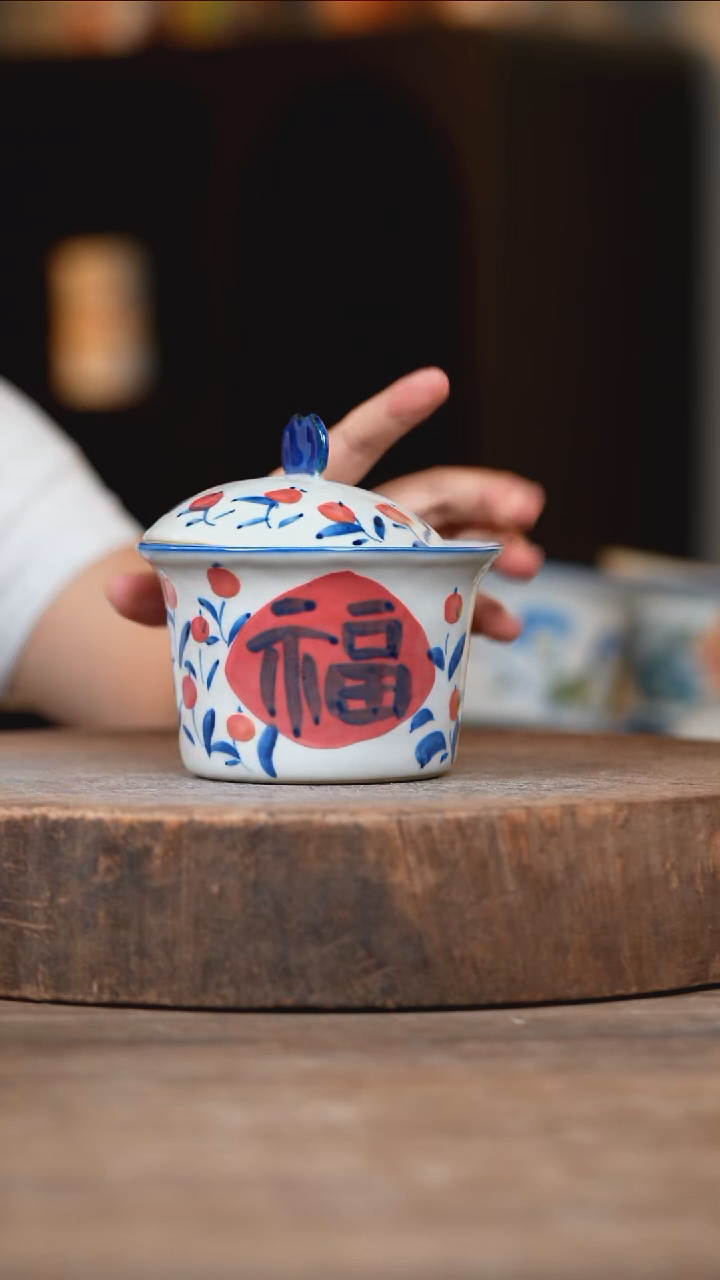 瓷片景德镇高温釉下彩（食品级）