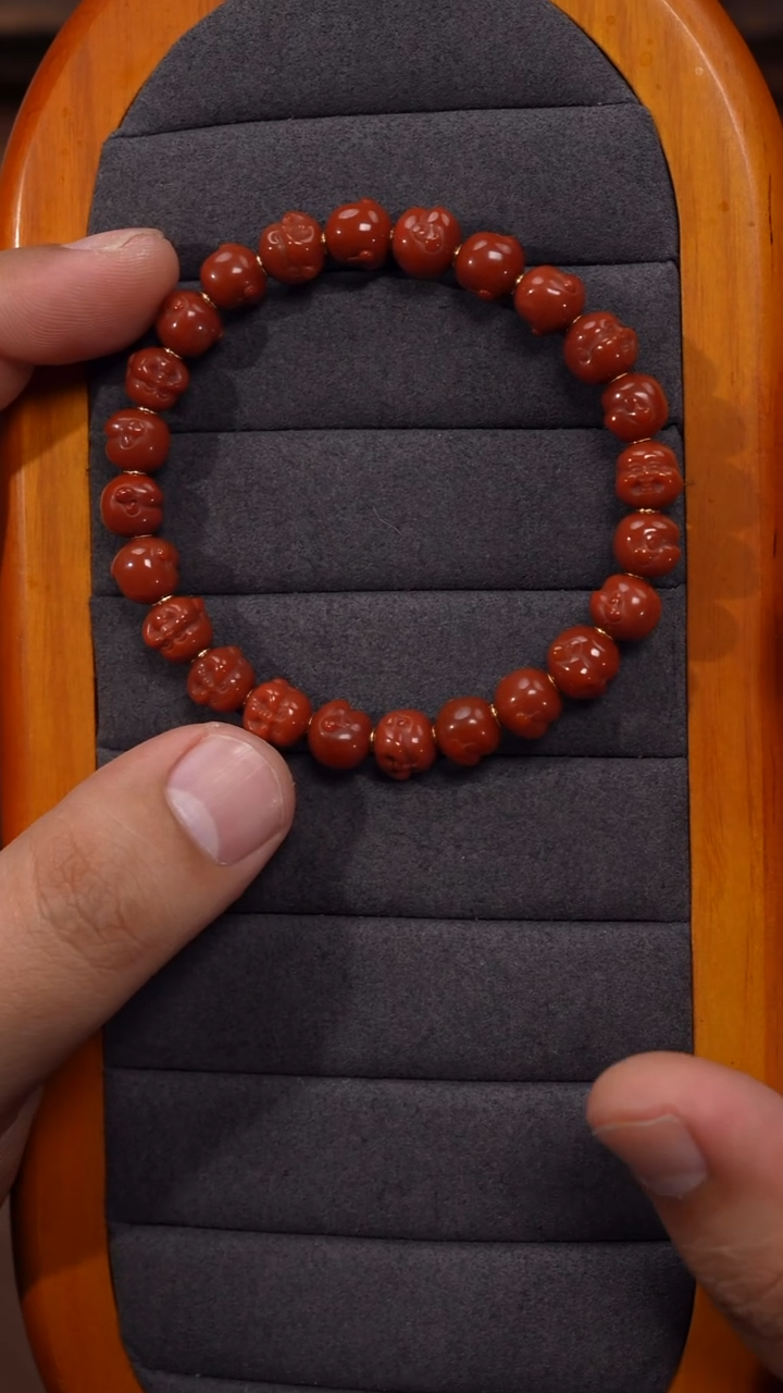 未镶嵌手串南红玛瑙南红手串
