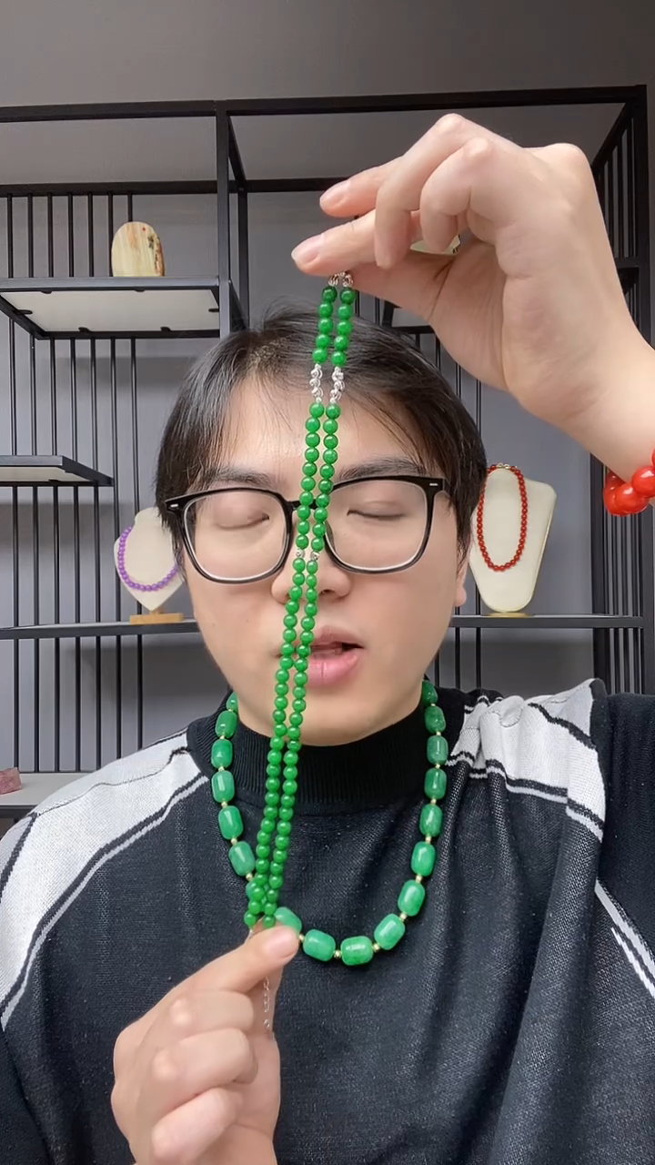 【闪购商品】翡翠颈饰合金万能链6.5mm