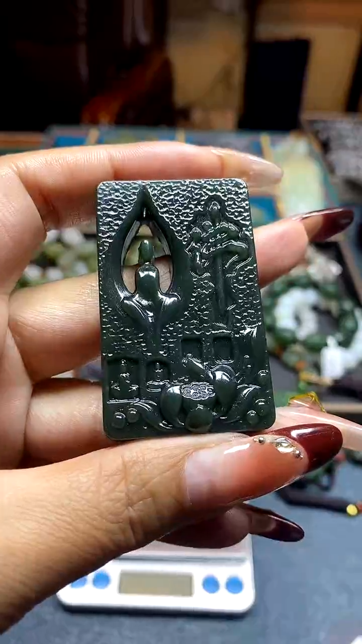 颈饰未镶嵌和田玉多样性拍一发一