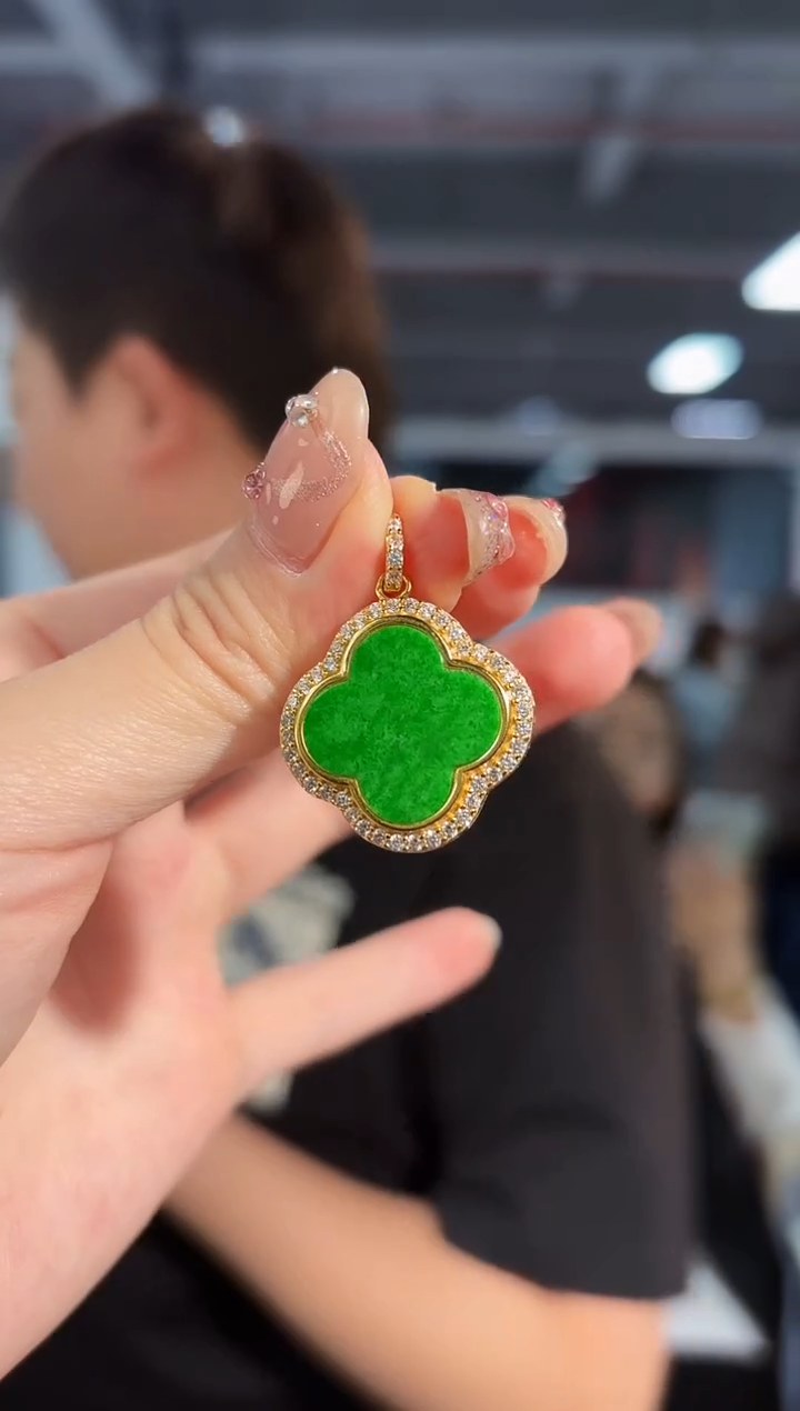 【闪购商品】翡翠颈饰未镶嵌缅料A货/支持复检/一件