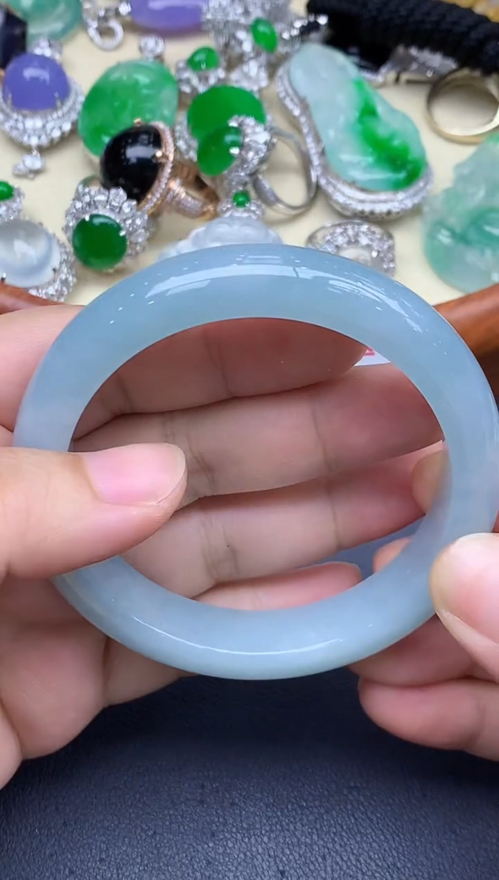 未镶嵌手镯翡翠532-中国好珍宝