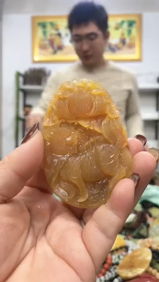 未镶嵌蛇纹石玉吊坠三*   