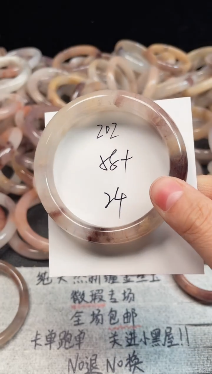 未镶嵌手镯石英质玉202