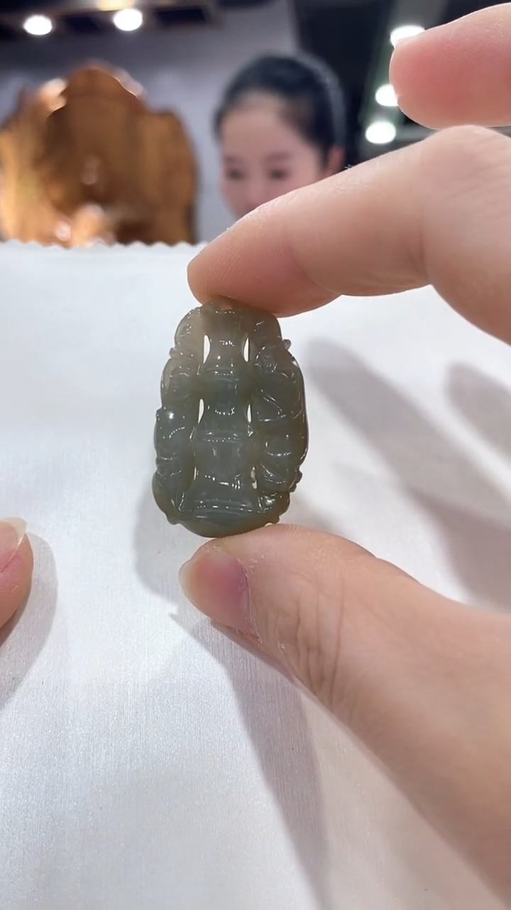 吊坠(不含链)未镶嵌翡翠1