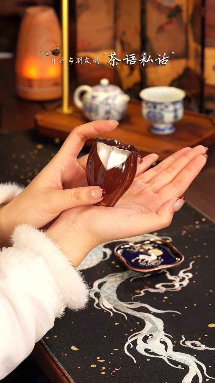 【闪购商品】伴斤茶舍   棕色   单杯