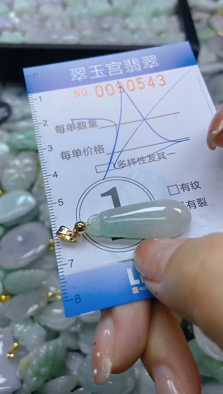 【闪购商品】翡翠未镶嵌颈饰闪购0090543