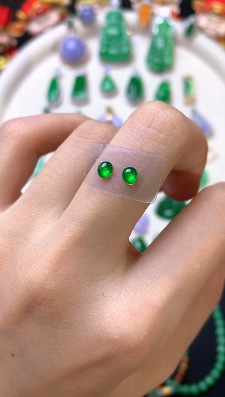 定制翡翠未镶嵌裸石（镶嵌定制）