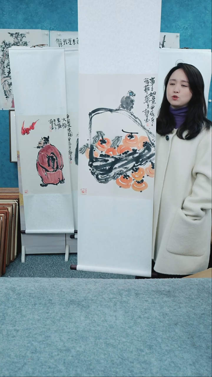 【闪购商品】国画160*45郑志超老师卷轴