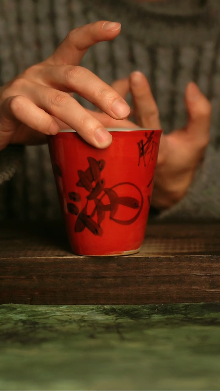 手工手绘瓷器青诗集手工手绘瓷器