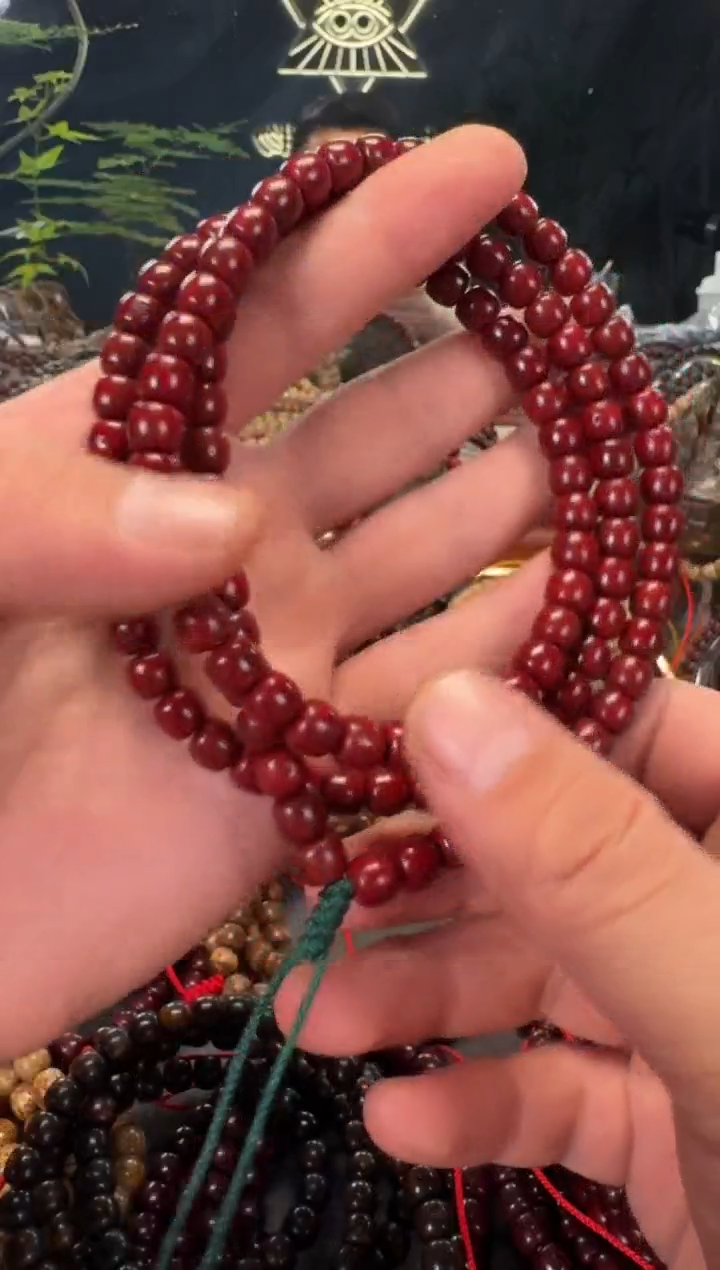 手串星月菩提7*8原生态本草供长串