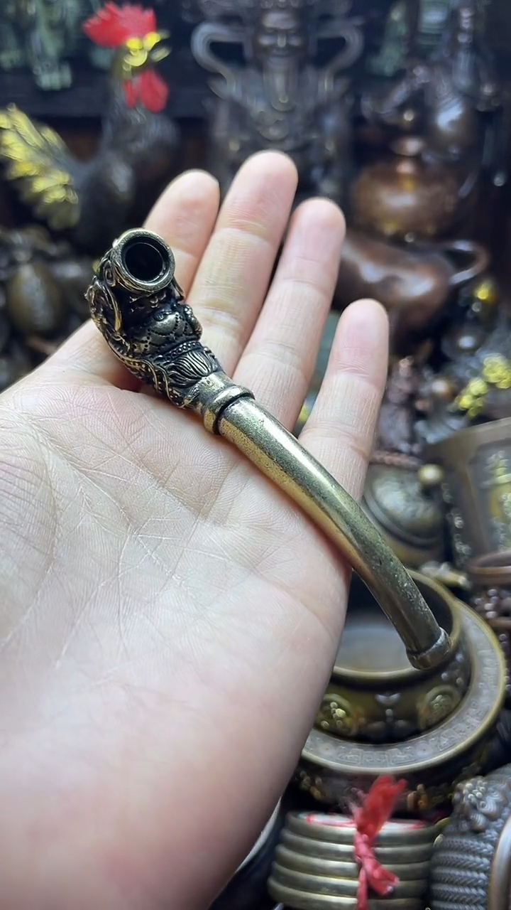 闪购链接，点击下单，有运费险，铜摆件