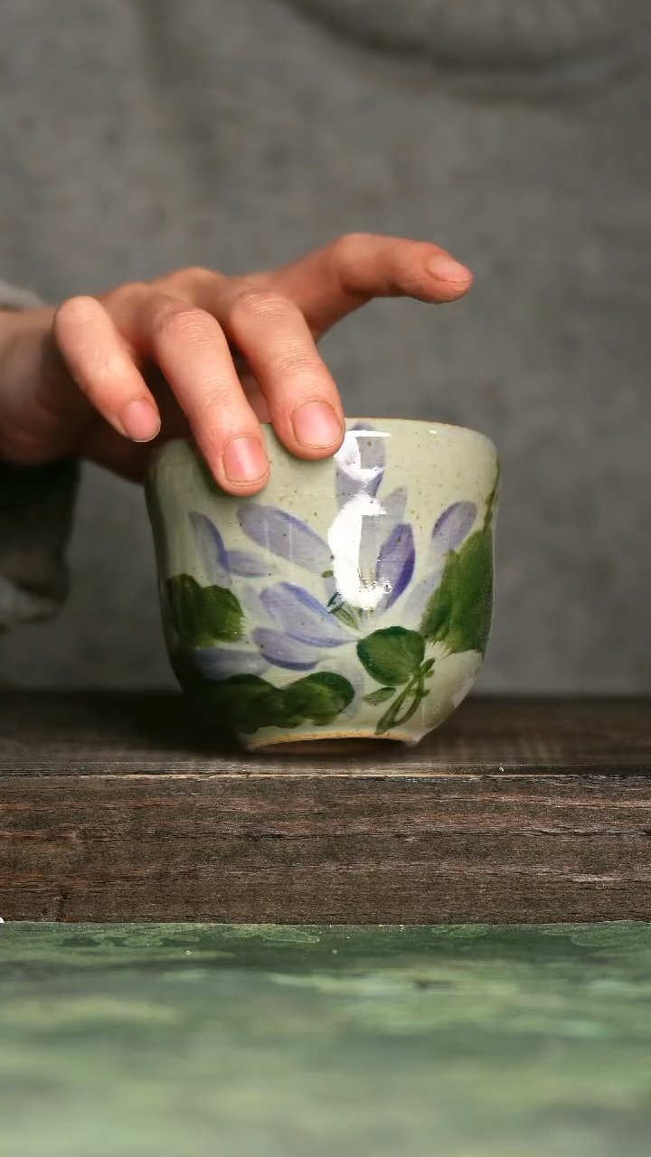 【闪购商品】青诗集手工手绘瓷器