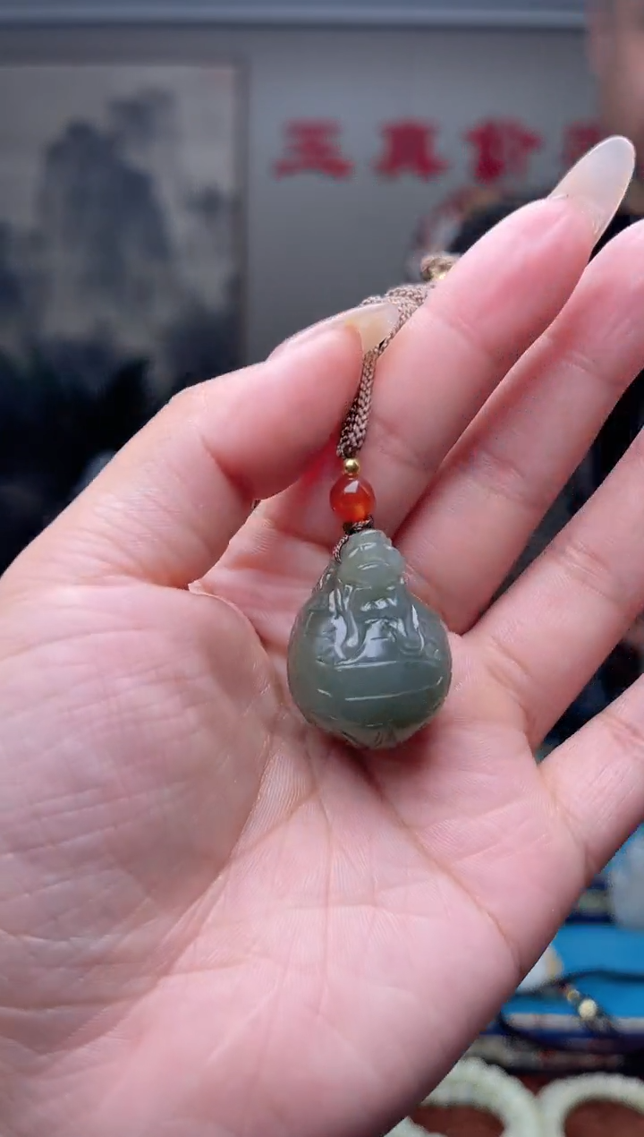 【闪购商品】和田玉挂件未镶嵌1