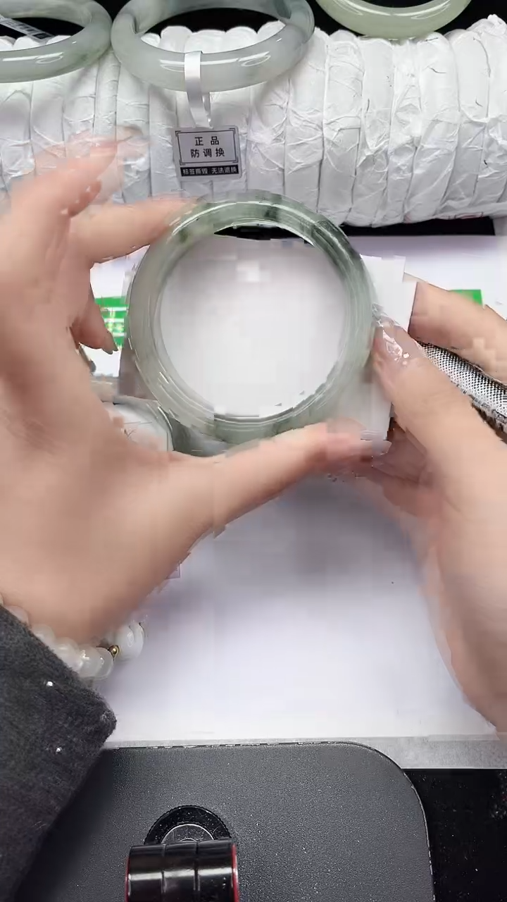 未镶嵌手镯石英质玉337-57/58