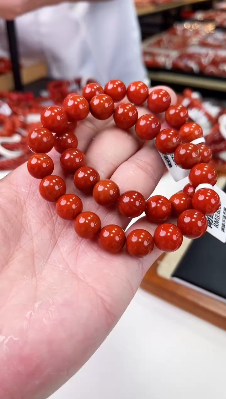 【闪购商品】南红玛瑙瓦西手串11+未镶嵌（多样式发其一）