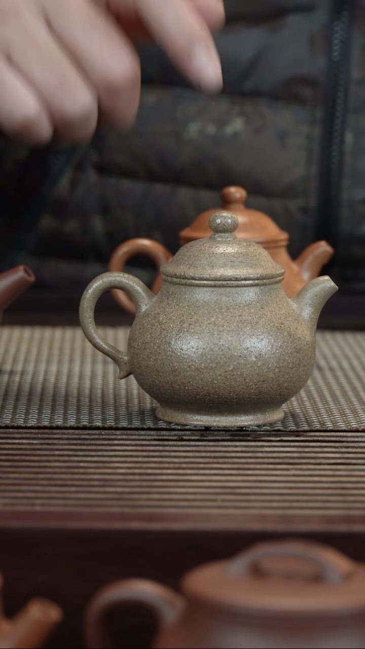 【闪购商品】紫砂茶壶青降坡潘壶