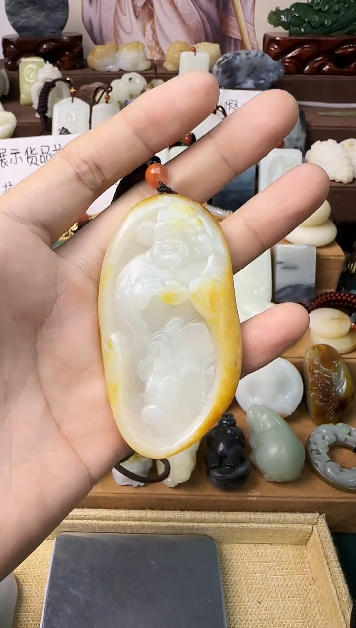 【闪购商品】和田玉颈饰未镶嵌吊坠