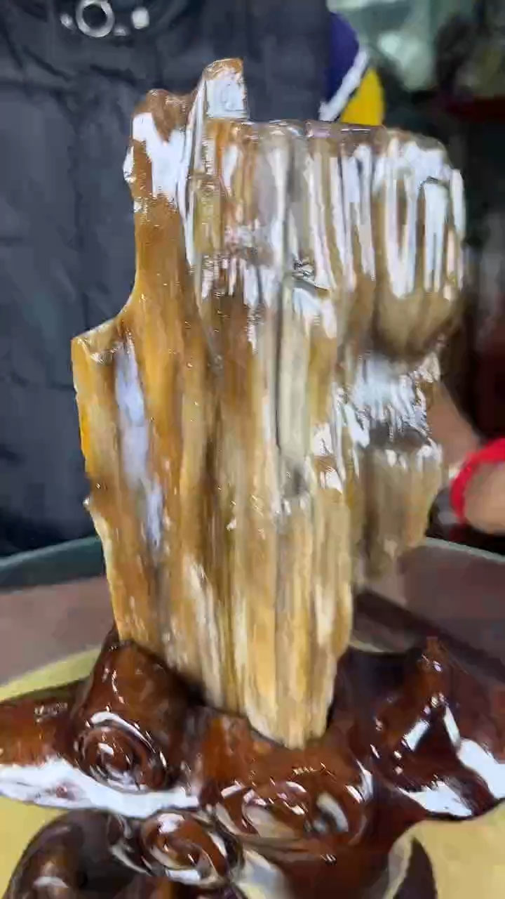 缅甸天然树化玉摆件