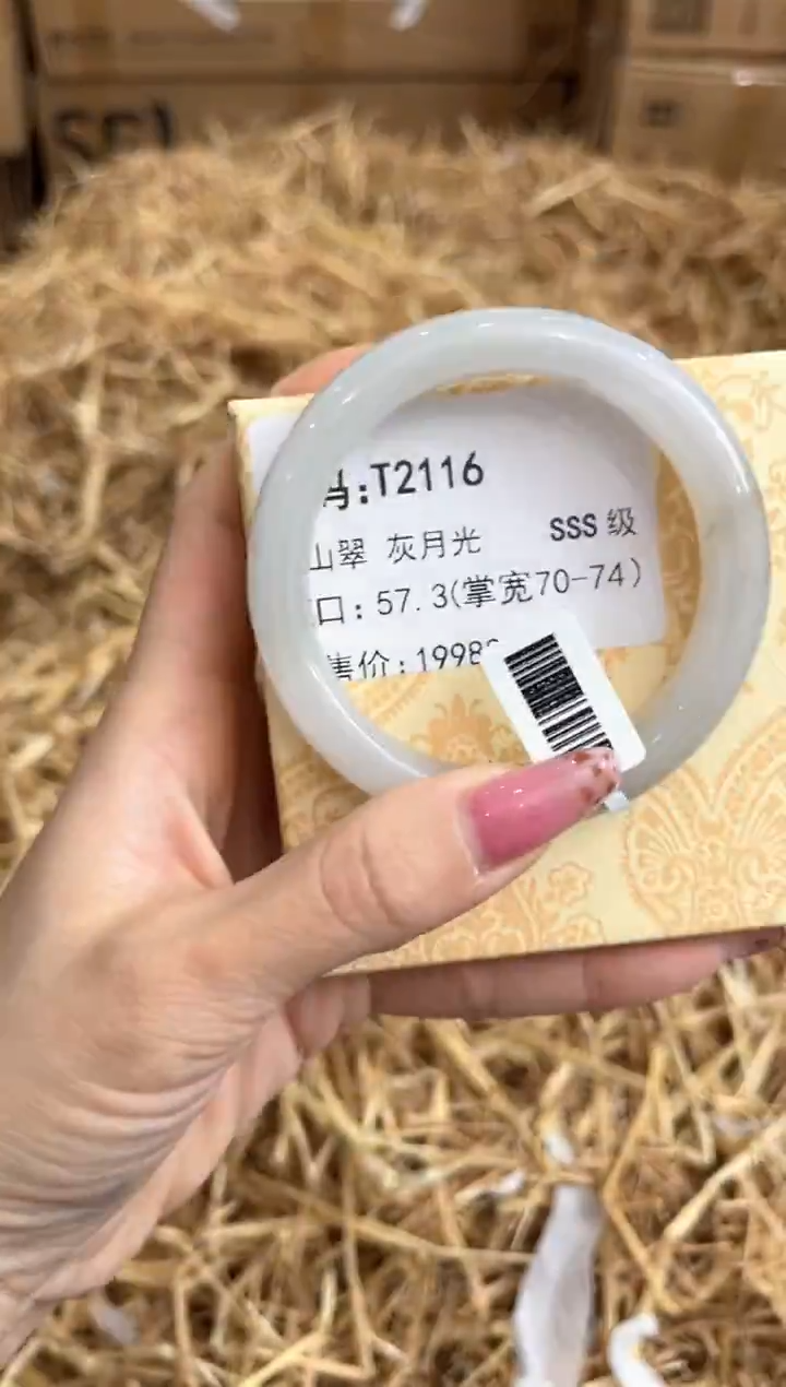 未镶嵌手镯石英质玉T2116