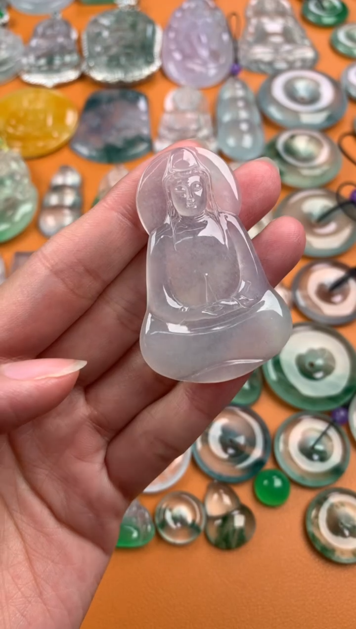 【闪购商品】翡翠颈饰未镶嵌51.2-34.3-3.8