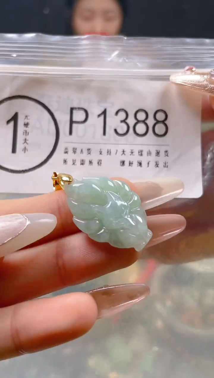 【闪购商品】翡翠颈饰未镶嵌/P/翡翠A货一图一物