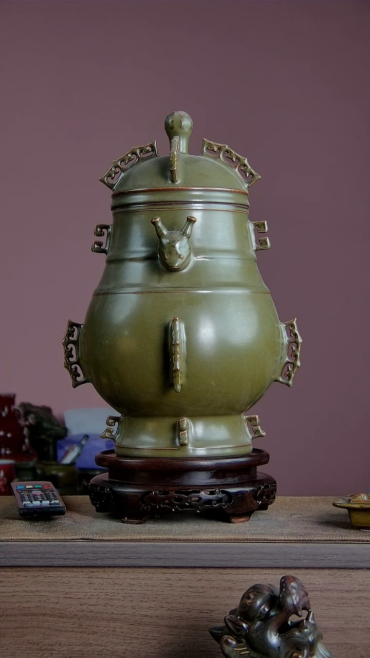【闪购商品】景韵堂仿清茶叶末釉
