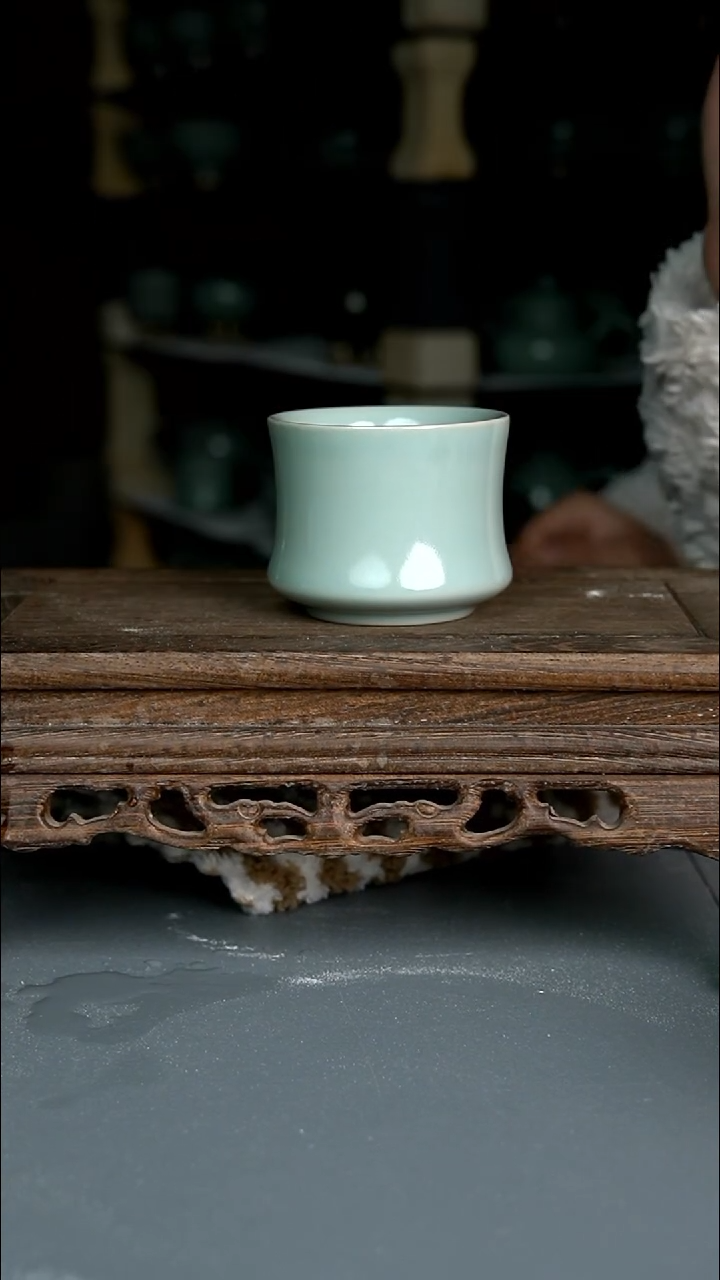 【闪购商品】杯仿古竹节杯手工一级