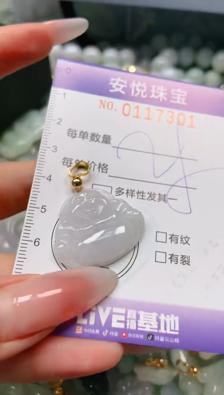 【闪购商品】翡翠颈饰未镶嵌闪购0117301