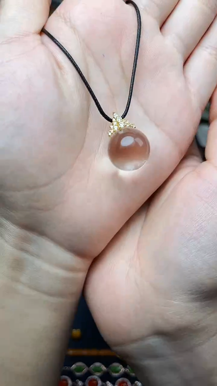 颈饰银S925镶嵌水晶锁骨珠 06