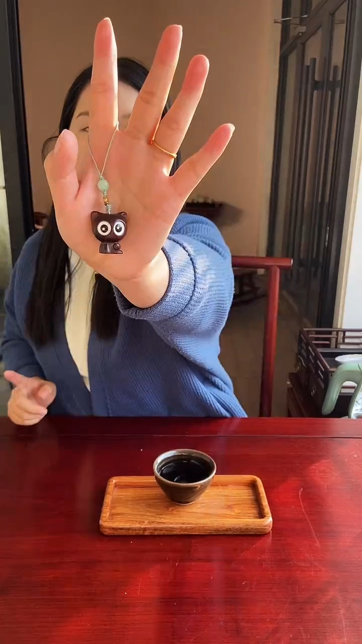 紫光檀紫光檀猫猫小摆件