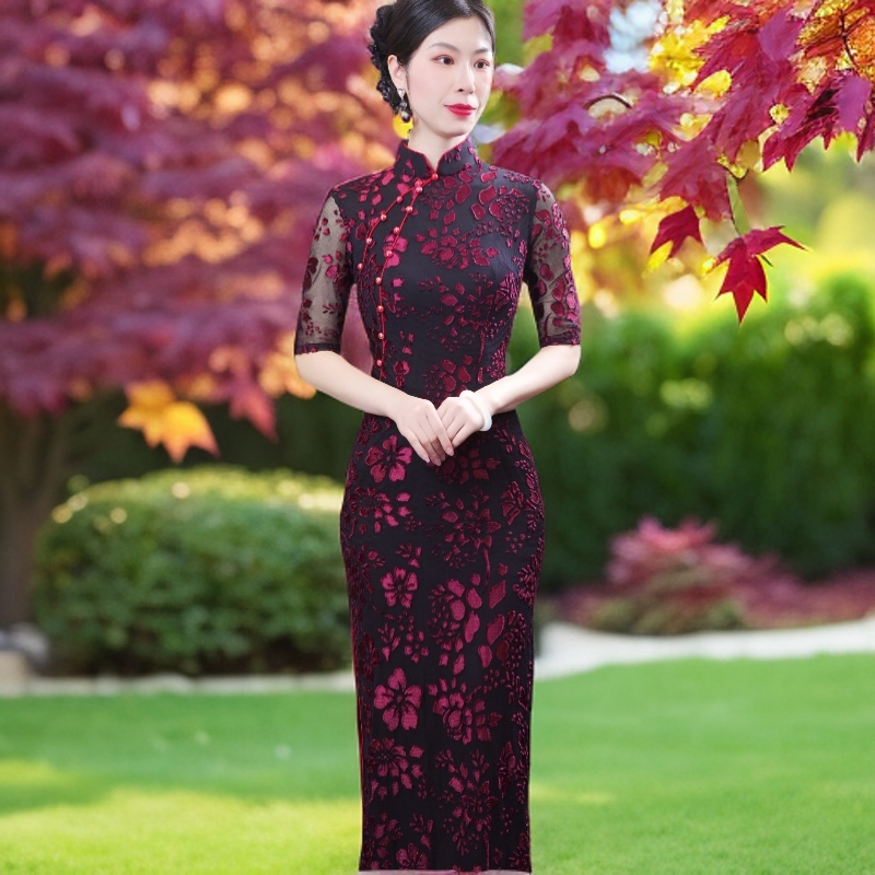 [子默]  酱紫  2025年新款日常经典改良旗袍 古法旗袍