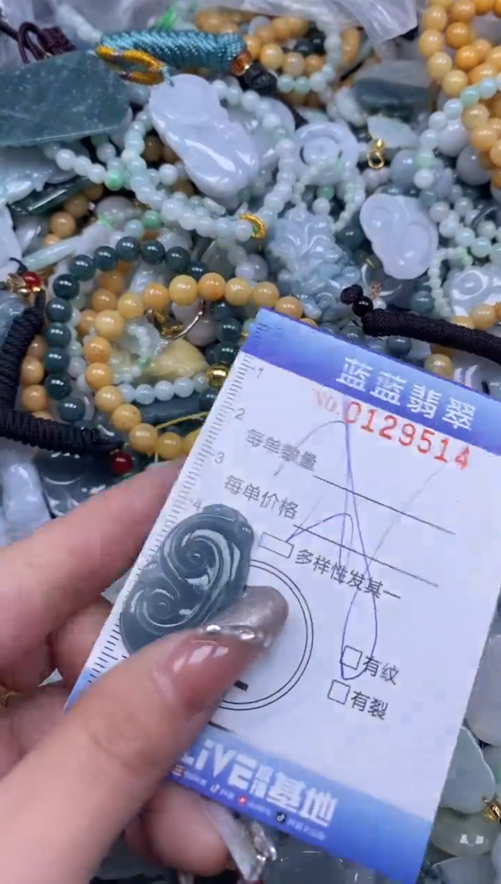 【闪购商品】翡翠颈饰未镶嵌闪购0129514