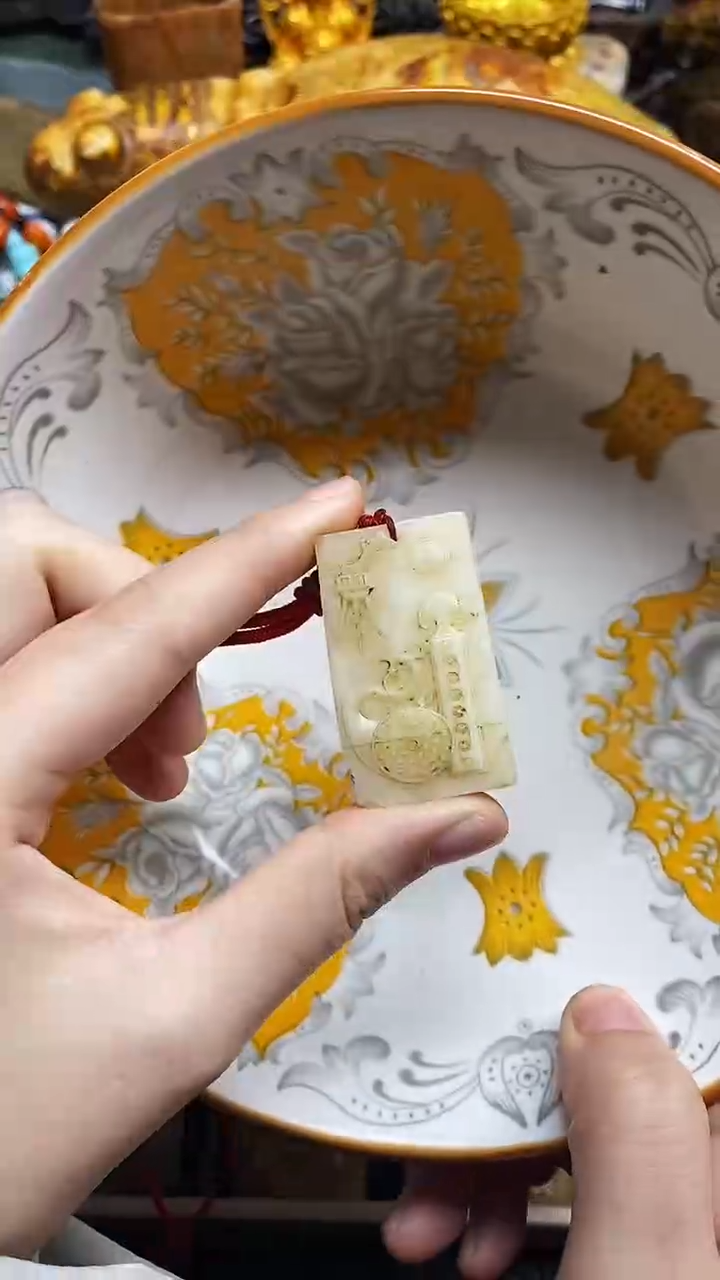 【闪购商品】瓷片瓷片 瓷器 摆件1个