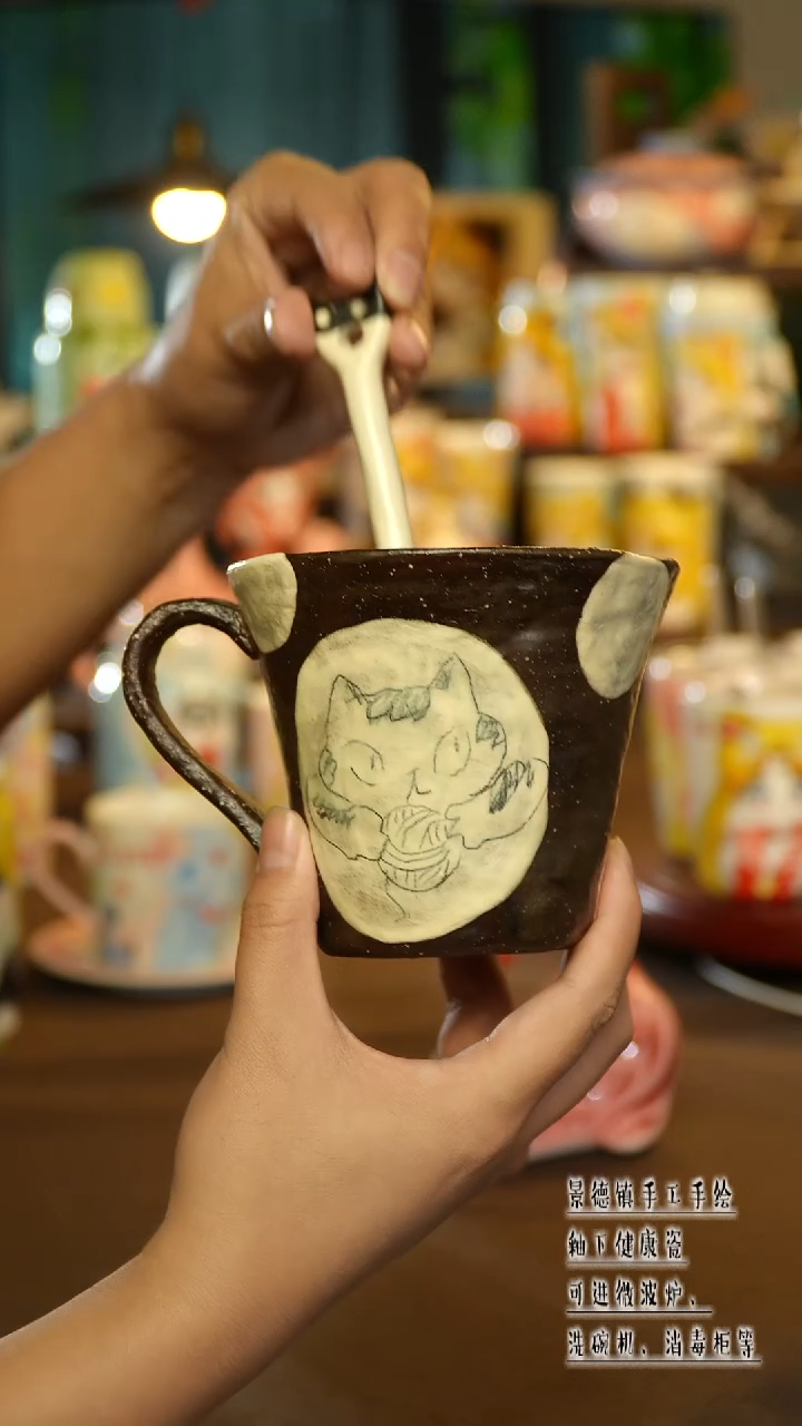 无**欢景德镇陶瓷手工手作&L086和W1093