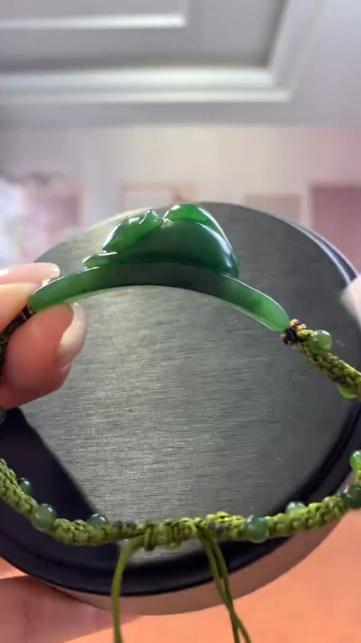 未镶嵌和田玉挂件碧玉老料猫咪手牌