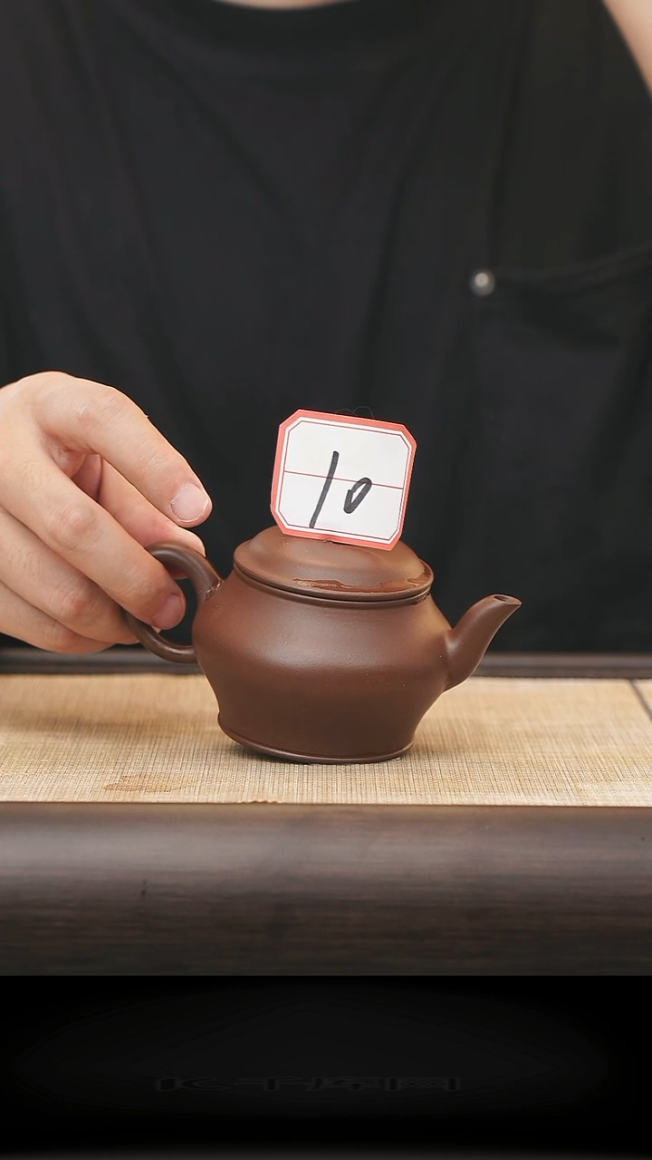 茶壶紫砂10号全手工紫砂壶
