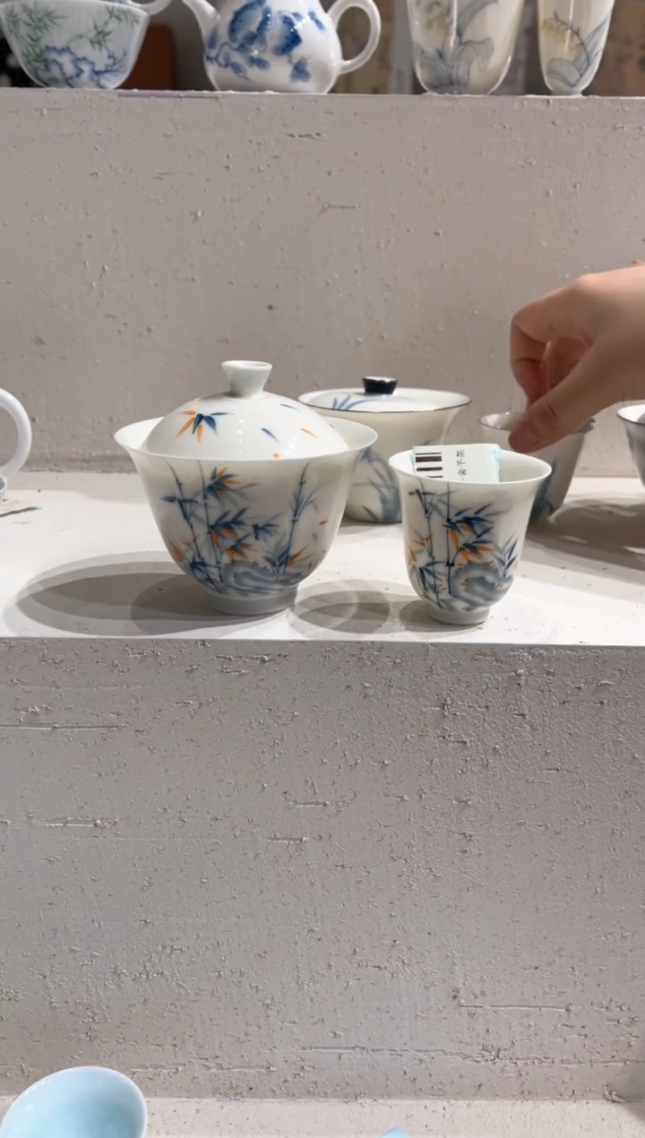 【闪购商品】盖碗+杯 哈哈哈哈哈哈