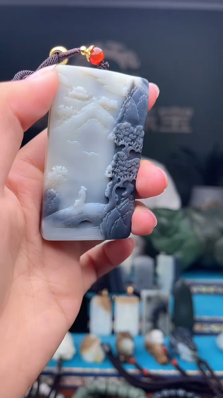 未镶嵌和田玉挂件1