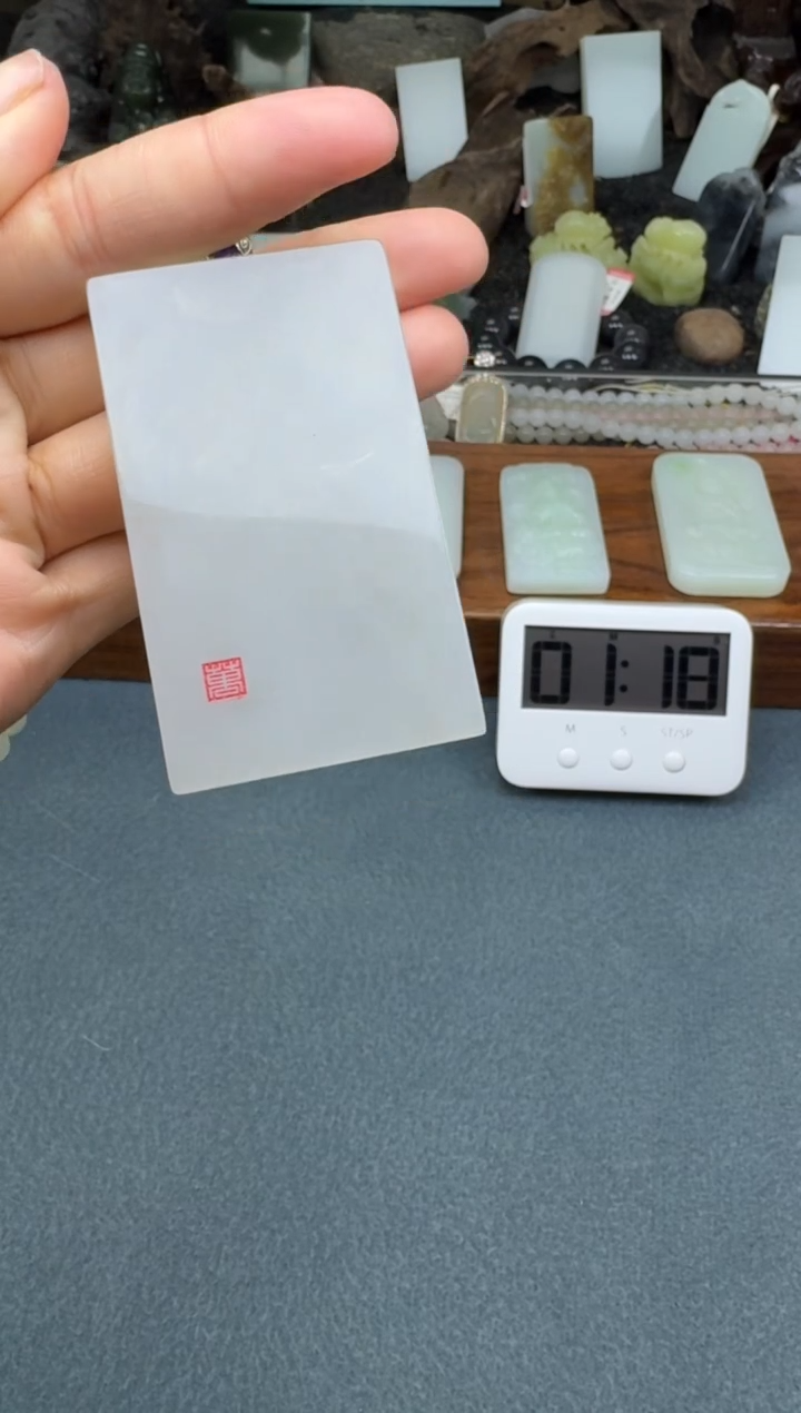 【闪购商品】和田玉颈饰未镶嵌开心