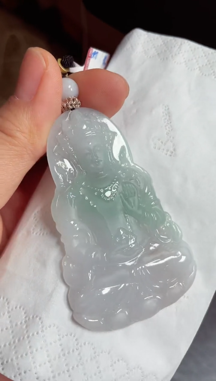 【闪购商品】翡翠颈饰未镶嵌天然缅甸翡翠A货