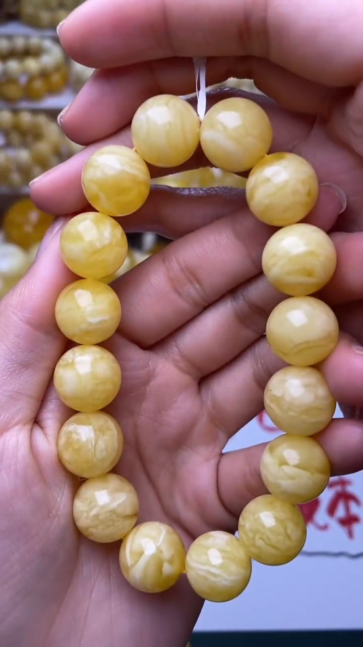 裸石蜜蜡未镶嵌蜜蜡.89 尺寸13mm