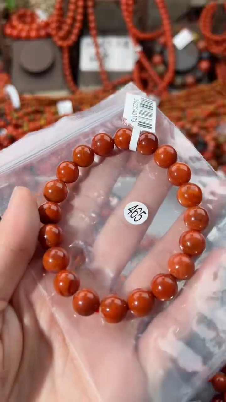 【闪购商品】南红玛瑙手串未镶嵌10