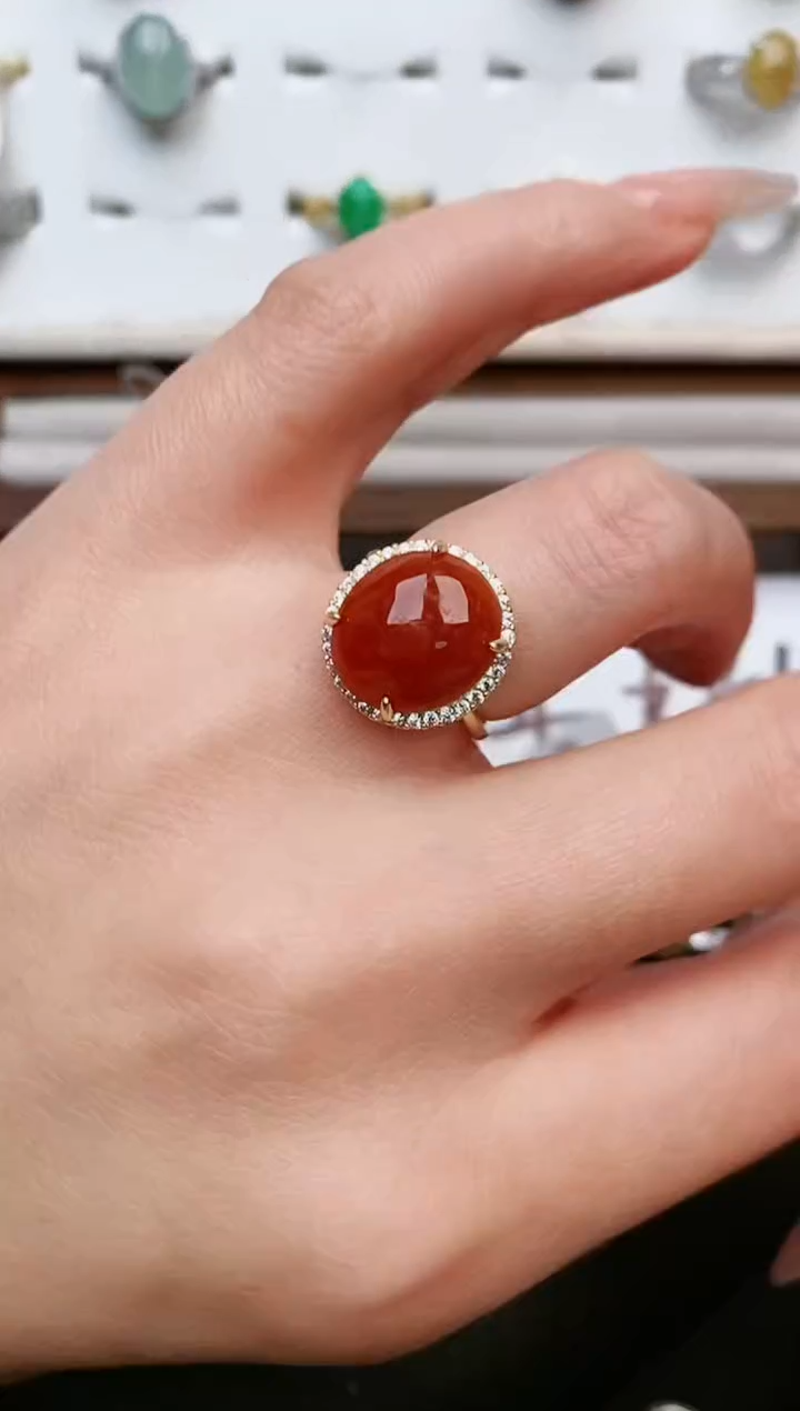 【闪购商品】翡翠戒指银S925镶嵌.....