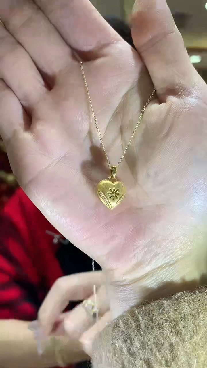 【闪购商品】18K金吊坠(不含链)吊坠（不含链）   