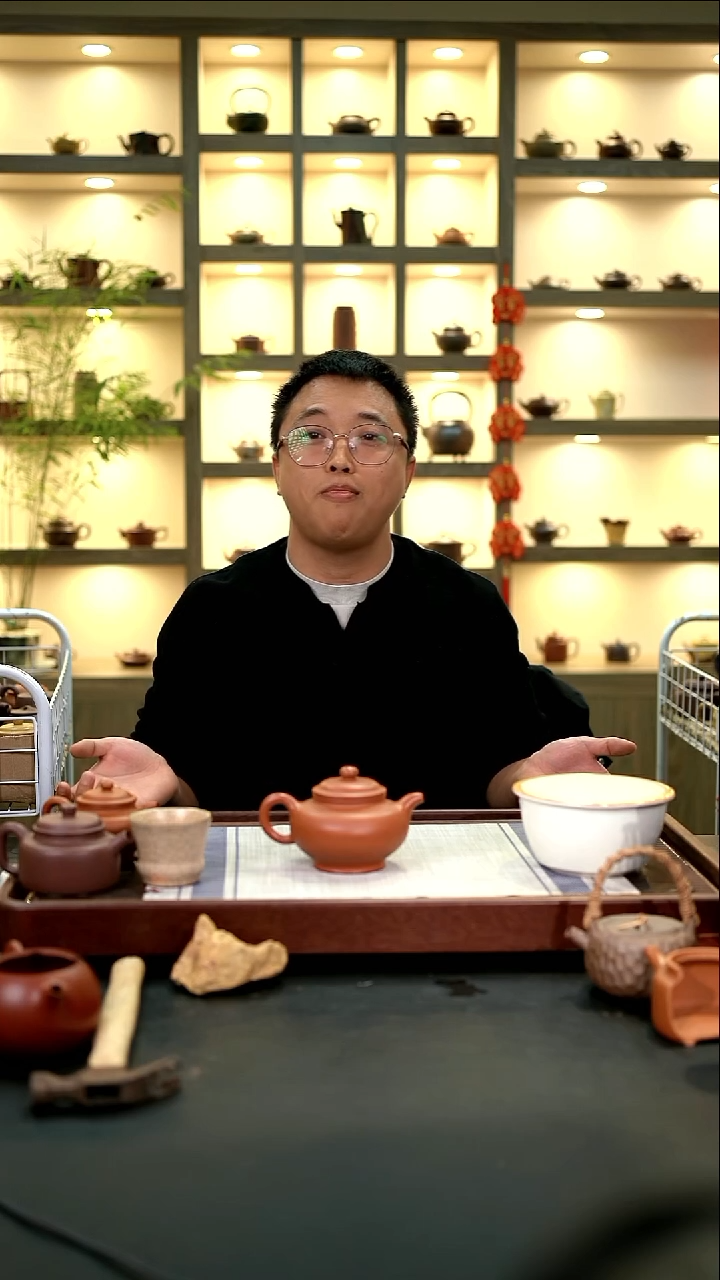 茶壶紫砂@***@ZQQ朱泥大掇只430