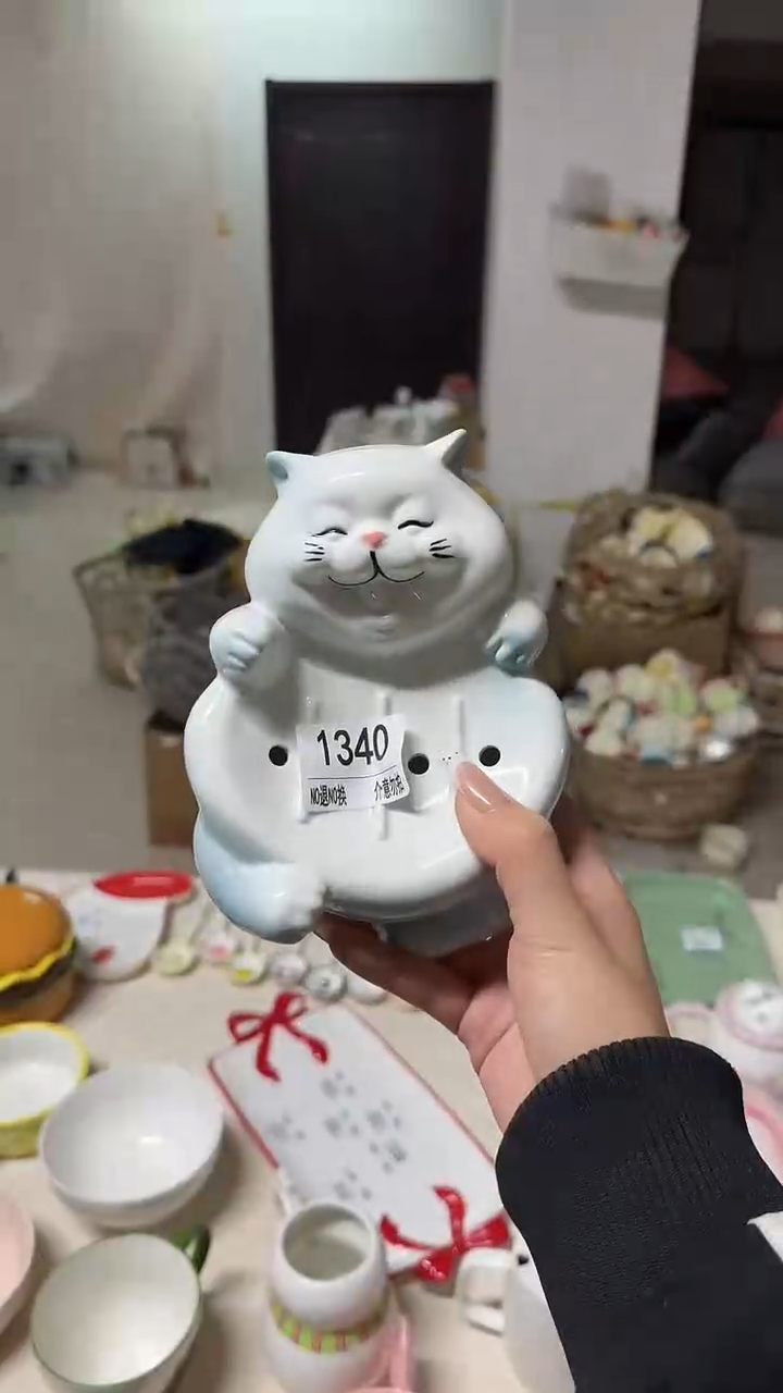 陶瓷手柄款微瑕四单包邮1340