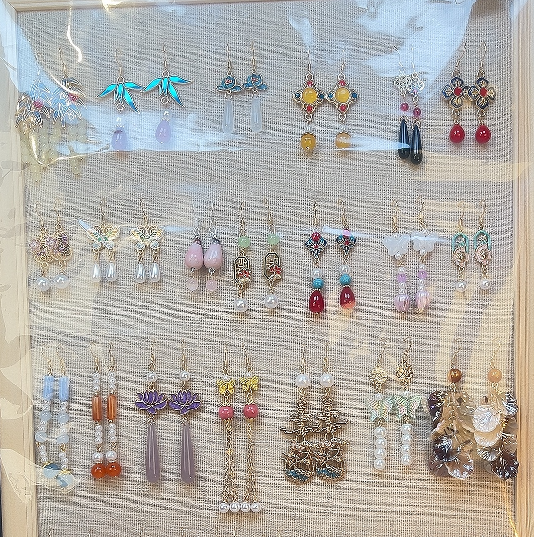 合金耳饰 新中式古风耳饰自选【直播间选款】