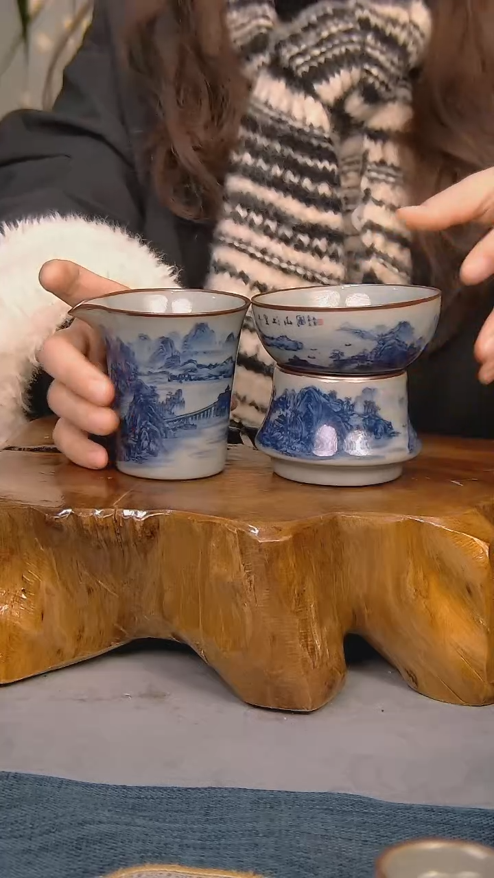 【闪购商品】简装家用款2件套 陶瓷家用茶具系列